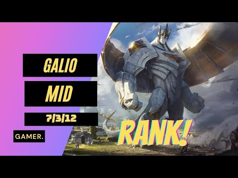 HOW TO PLAY GALIO SEASON 11 / Season 11 Build & Runes/ Season 11 Galio guide /  League of Legends