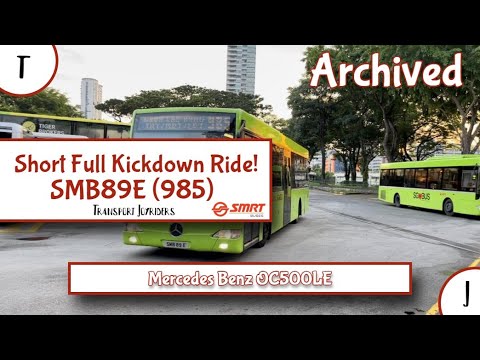 Short Full Kickdown Ride - SMB89E (985) - Mercedes Benz OC500LE