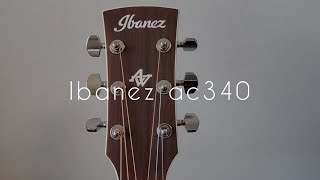 Video thumbnail for The best budget okoume acoustic guitar  -ibanez ac340 review- by P.P.K Suhonen