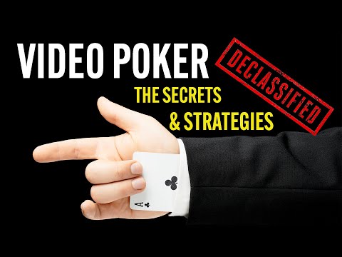 Video Poker: Winning Tips and Secrets you didn’t know!😳