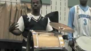 Rebirth Brass Band drum workshop w/Keith Frazier + Derrick Tabb - PART 6