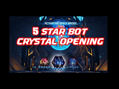 5 Star Bot Crystal Opening  - Transformers: Forged to Fight