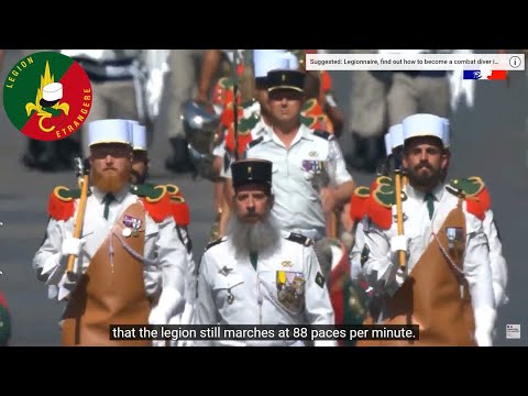 The French foreign legion's Bastille Day 2022 with English Subtitles (by me) added.