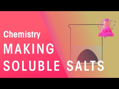 Making Soluble Salts | Acids, Bases & Alkali's | Chemistry | The Fuse School