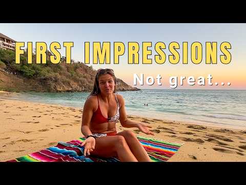 Trying Life in Puerto Escondido for the First Time!