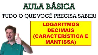 Logaritmos decimais (característica e mantissa)