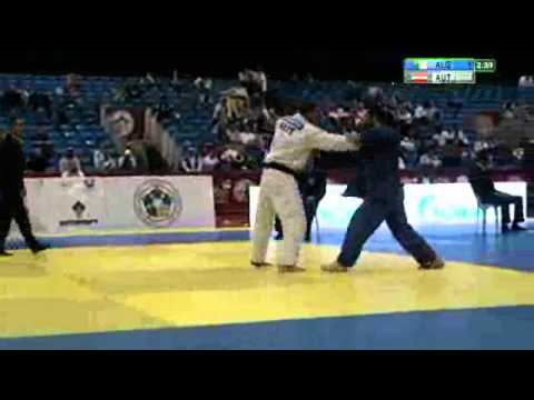 Judo Grand Prix Abu Dhabi 2010: -90kg BOUYAKOUB (ALG) Lyes - Schirnhofer Max (AUT)