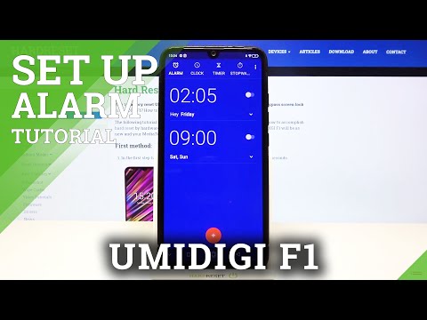 How to Set Up Alarm Clock in UMIDIGI F1 – Schedule Alerts