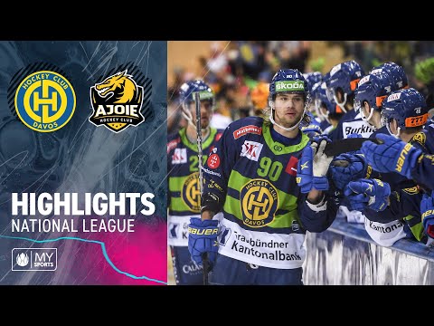 Davos vs. Ajoie 3:0 – Highlights National League