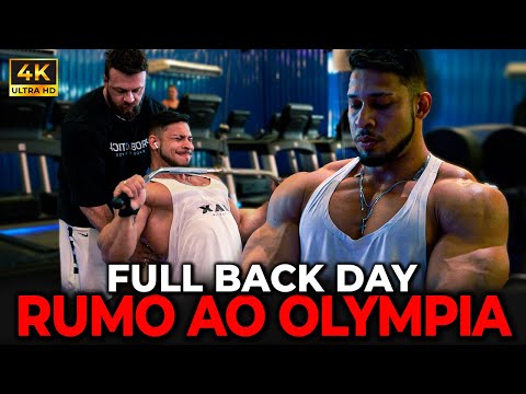FULL BACK DAY! RUMO AO MR OLYMPIA!
