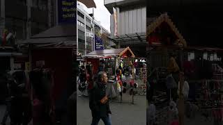 Christmas Market in Biel-Bienne in Switzerland #shorts