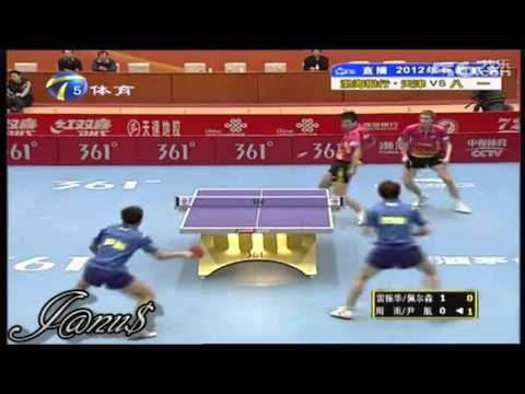 2012 China Super League: Persson Jorgen / Lei Zhenhua - Zhou Yu / Yin Hang [Full Match/Short Form]