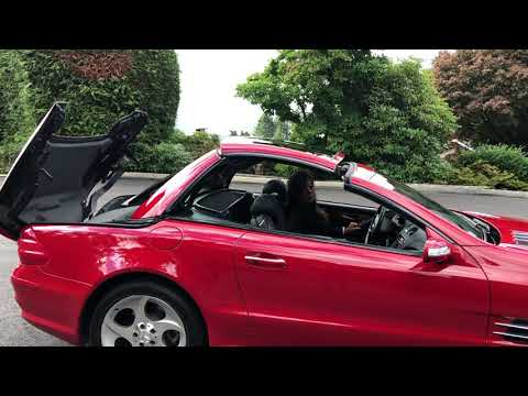 2004 Mercedes 500SL Designo Hardtop Operation