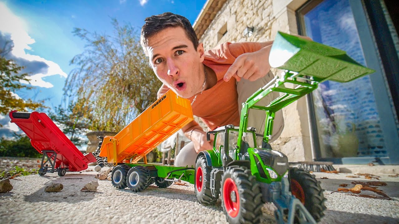 J'AI REÇU UN TRACTEUR TÉLECOMMANDÉ !