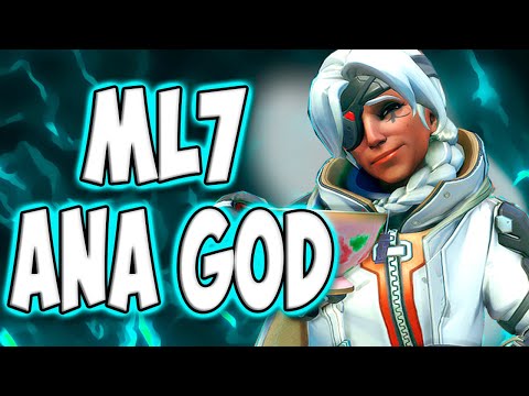 ML7 INSANE Ana SKILLS! Gameplay Overwatch Season 27 Top 500