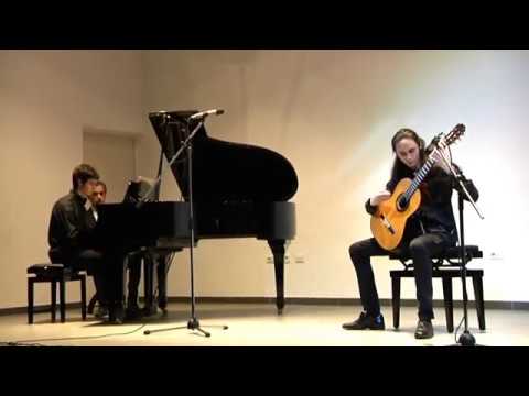 Giuseppe Fiorentino - Sonata per chitarra e pianoforte, I movement