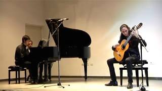 Giuseppe Fiorentino - Sonata per chitarra e pianoforte, I movement
