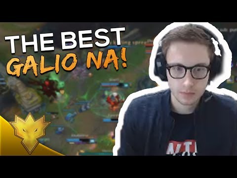 TSM Bjergsen - "THE BEST GALIO NA" - League of Legends Funny Stream Moments & Highlights