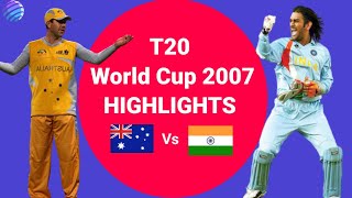 India Vs Australia T20 World Cup 2007 Semi-Final || Thrilling Match Highlights