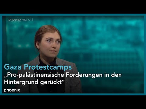 Debora Ella  zu den aktuellen propalästinensischen Protestcamps am 10.05.24