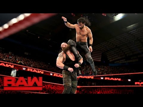 RAW: Seth Rollins vs. Braun Strowman