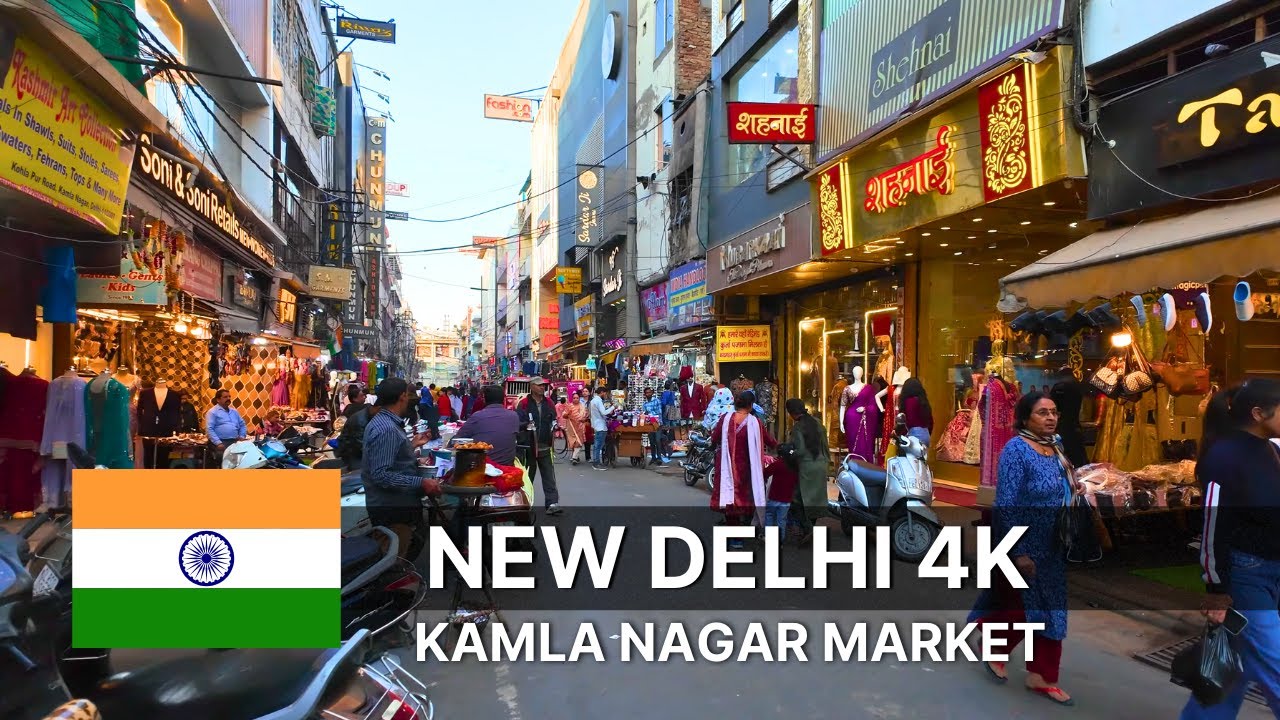 Immersive street-level walking tour through India (Market 26), India, showcasing authentic urban landscapes, local architecture, and the vibrant atmosphere of the city's neighborhoods