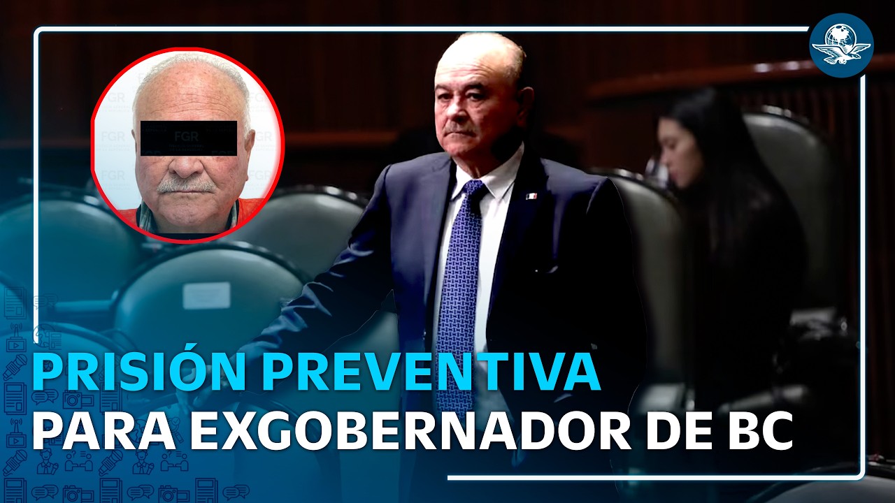 Ernesto Ruffo va al Altiplano: juez dicta prisión preventiva al exgobernador