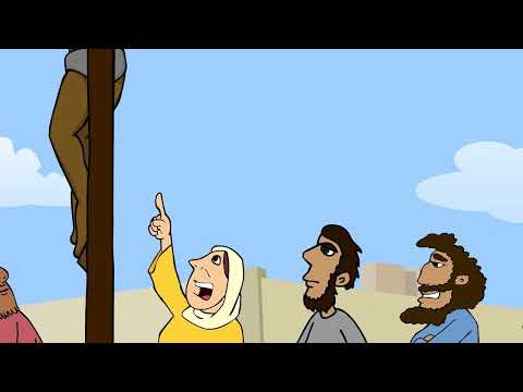 Mark 15:22-32 Jesus is Nailed to a Cross