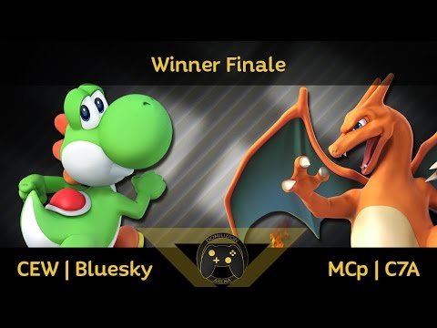 CEW | Bluesky(Yosh,Amphi)vs MCp | C7A(L Mac,Mario,Roy,Drac) | Domilizion Arena #1 SSB4 Winner Finale
