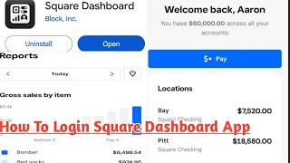 Square Dashboard App How To Login Square Dashboard