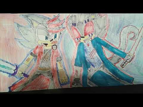 Drawing of Blade Vs Devil Raziel Ultimate battle  ( XxDragonbladexX and Dragonknight 3450 )