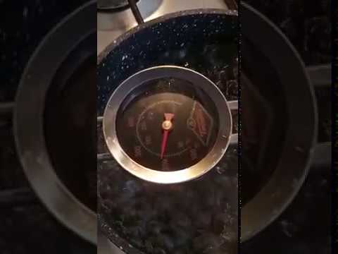 Fornetto Razzo 18" BBQ Smoker Temperature Gauge Test