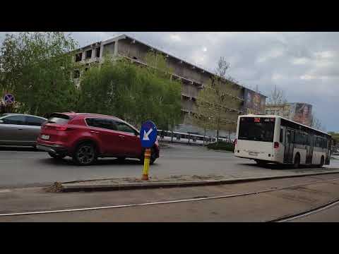 Mercedes Benz Citaro Euro 3 4551 (312) în zona "Piața Sfânta Vineri"