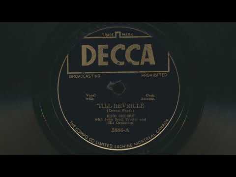 1941 BING CROSBY 'Till Reveille JOHN SCOTT TROTTER Ochestra - 78 RPM Record