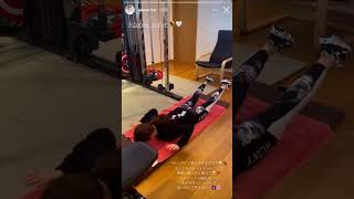 タレント 沢井里奈(@sawairina) ジム トレーニング動画 #shorts