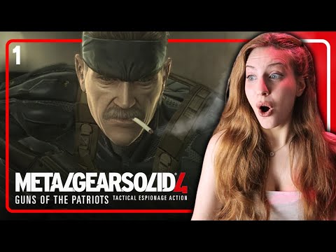 My FIRST time playing Metal Gear Solid 4: Guns of the Patriots [1]