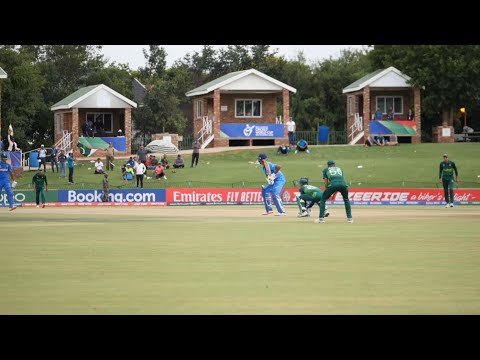 The moment Yashasvi Jaiswal sealed India's place in the 2020 Under 19 Cricket World Cup Final