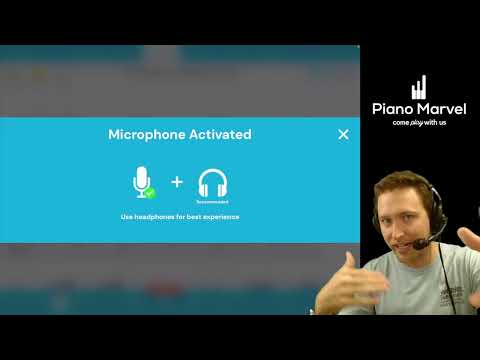 Using Microphone Assessment in Piano Marvel (Beta)