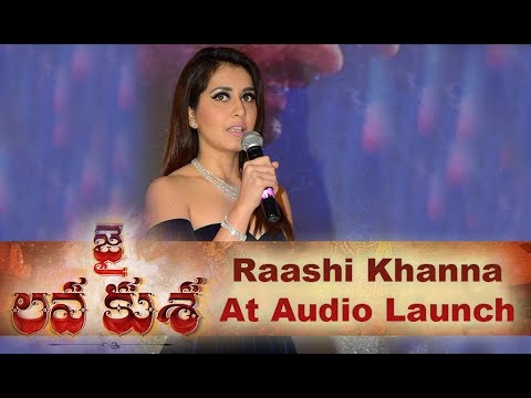 Raashi Kanna Speech At Jai Lava Kusa Audio Launch