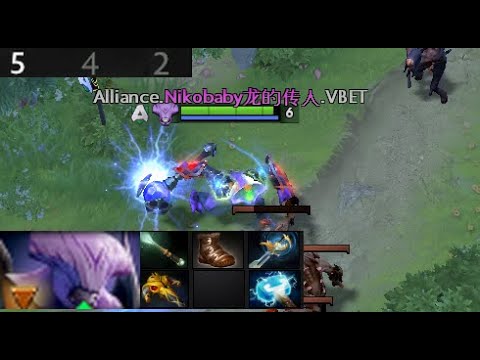 Nikobaby - Faceless Void | Virtus Pro vs Alliance  (game 1) BO2 | The International 2021