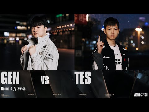 GEN vs TES | WORLDS 2025 | Swiss | Game 2 | Gen.G vs Top Esports