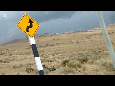 Derrumbo por la sierra liberteña de regreso de la provincia de Sánchez carrión Huamachuco
