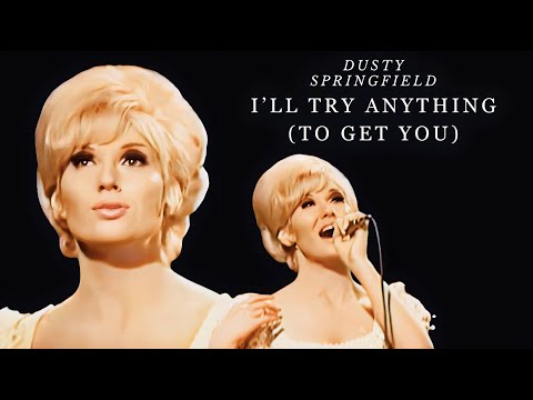 4K Colorized Enhancement: Dusty Springfield - I'll Try Anything (To Get You) (Live 1967)