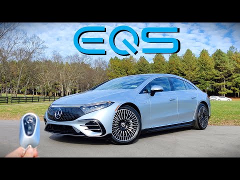 2022 Mercedes EQS 580 // The S-Class from the FUTURE!