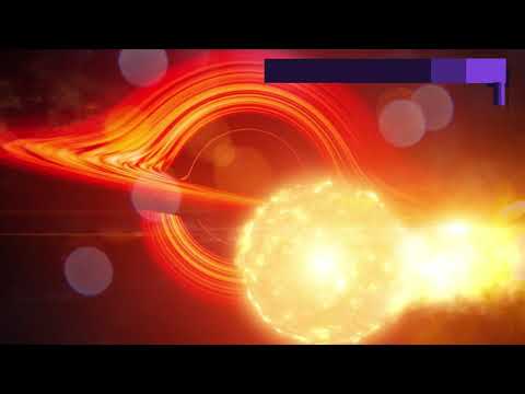 Galaxy's 'evenly spaced' eruptions likely due to black hole being fed