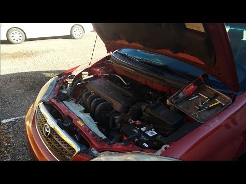 How to replace starter on Toyota Corolla 1.8 Easy way.