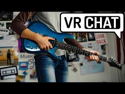 Playing Guitar on VRChat for the FIRST TIME - FUNNY MOMENTS