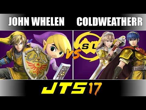 JTS 17 John Whelen (Link, Toon Link) vs SL|ColdWeatherr (Marth, Lucina) Winners Round 2