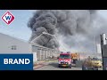 Zeer grote brand in loods met machines en tractoren - OMROEP WEST
