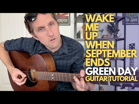 Wake Me Up When September Ends by Green Day Guitar Tutorial - Guitar Lessons with Stuart!